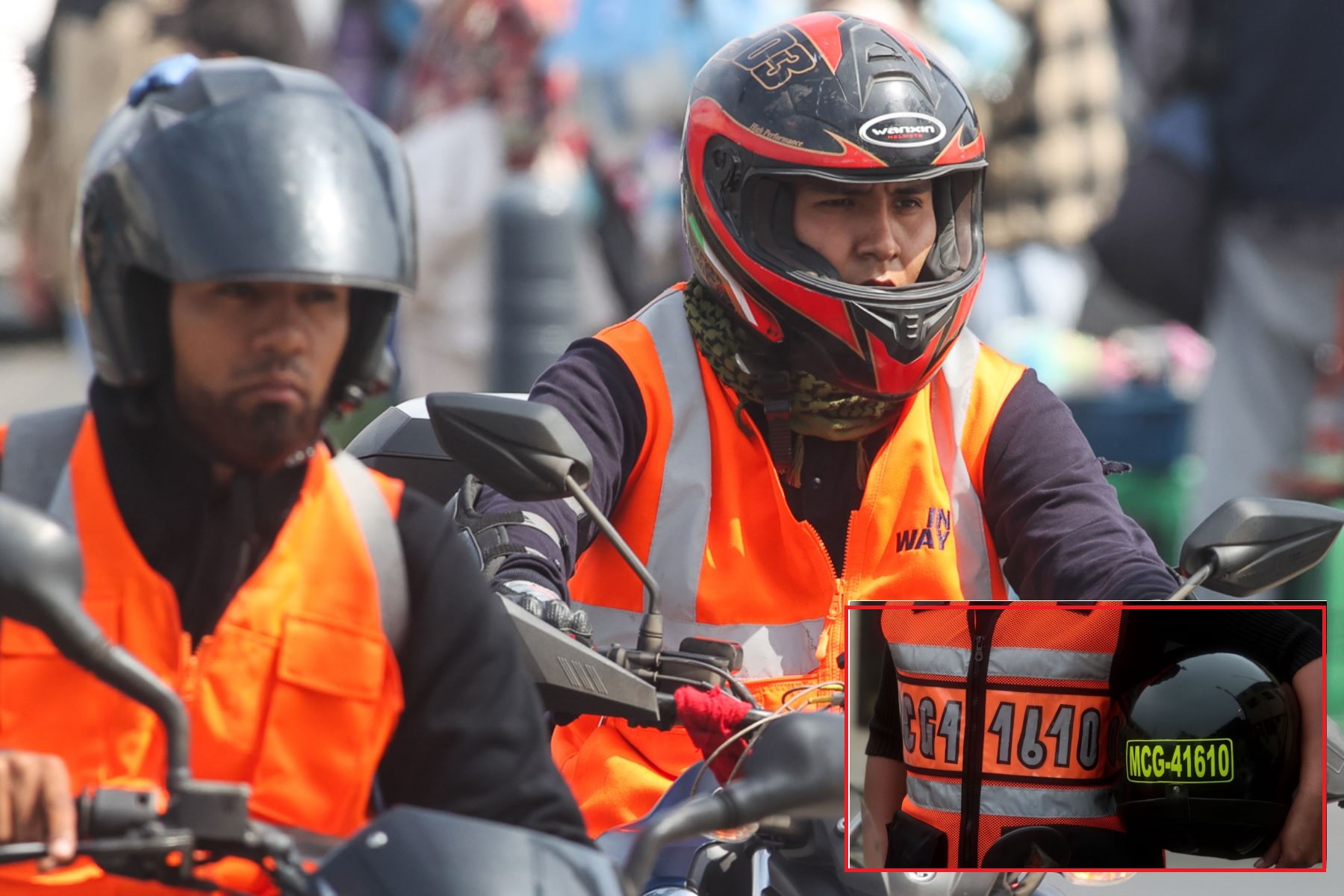 Desde junio, motociclistas en Piura deberán usar chaleco con placa