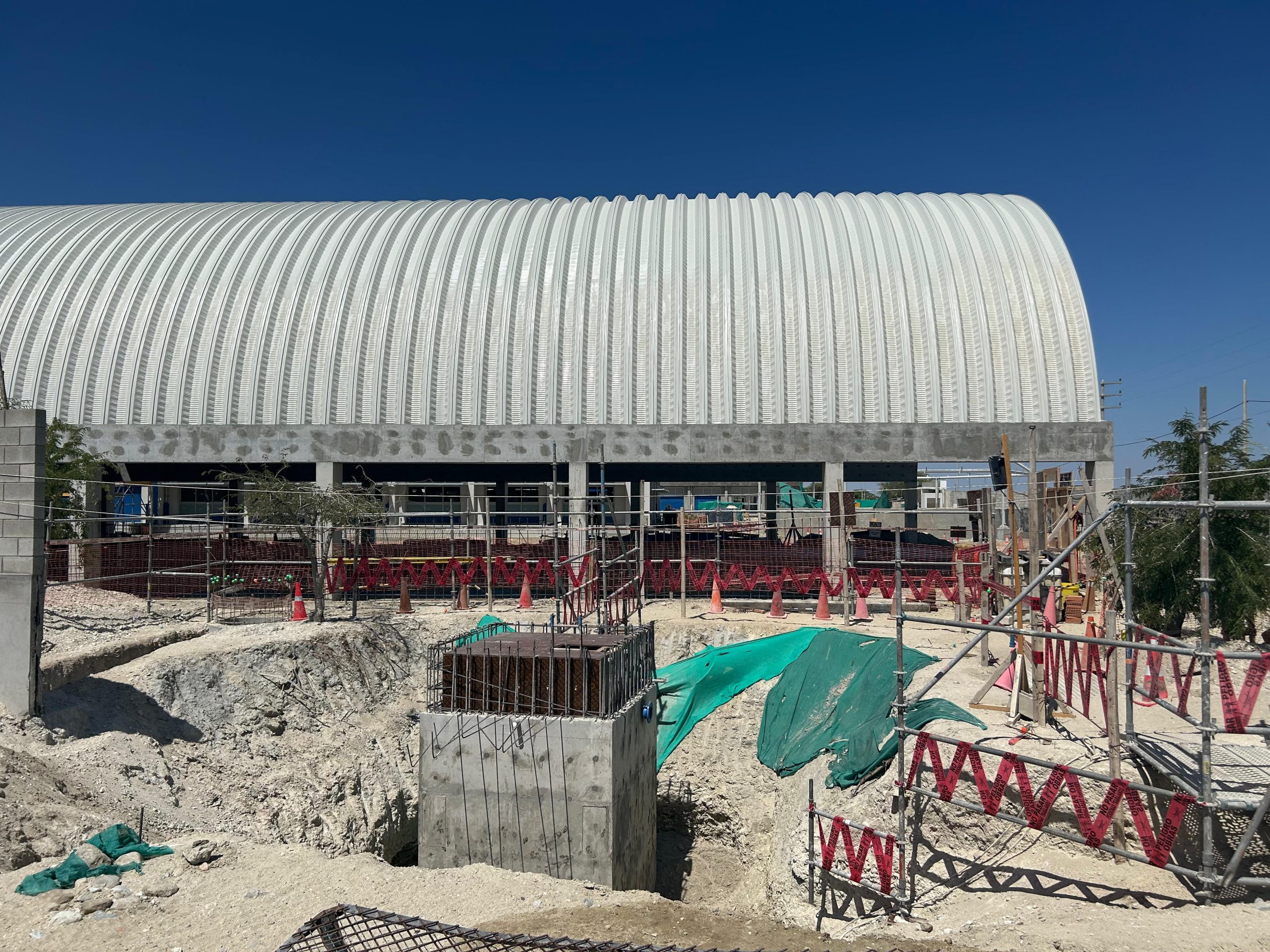 Colegio de Cristo Nos Valga estará terminado en dos meses asegura la ANIN