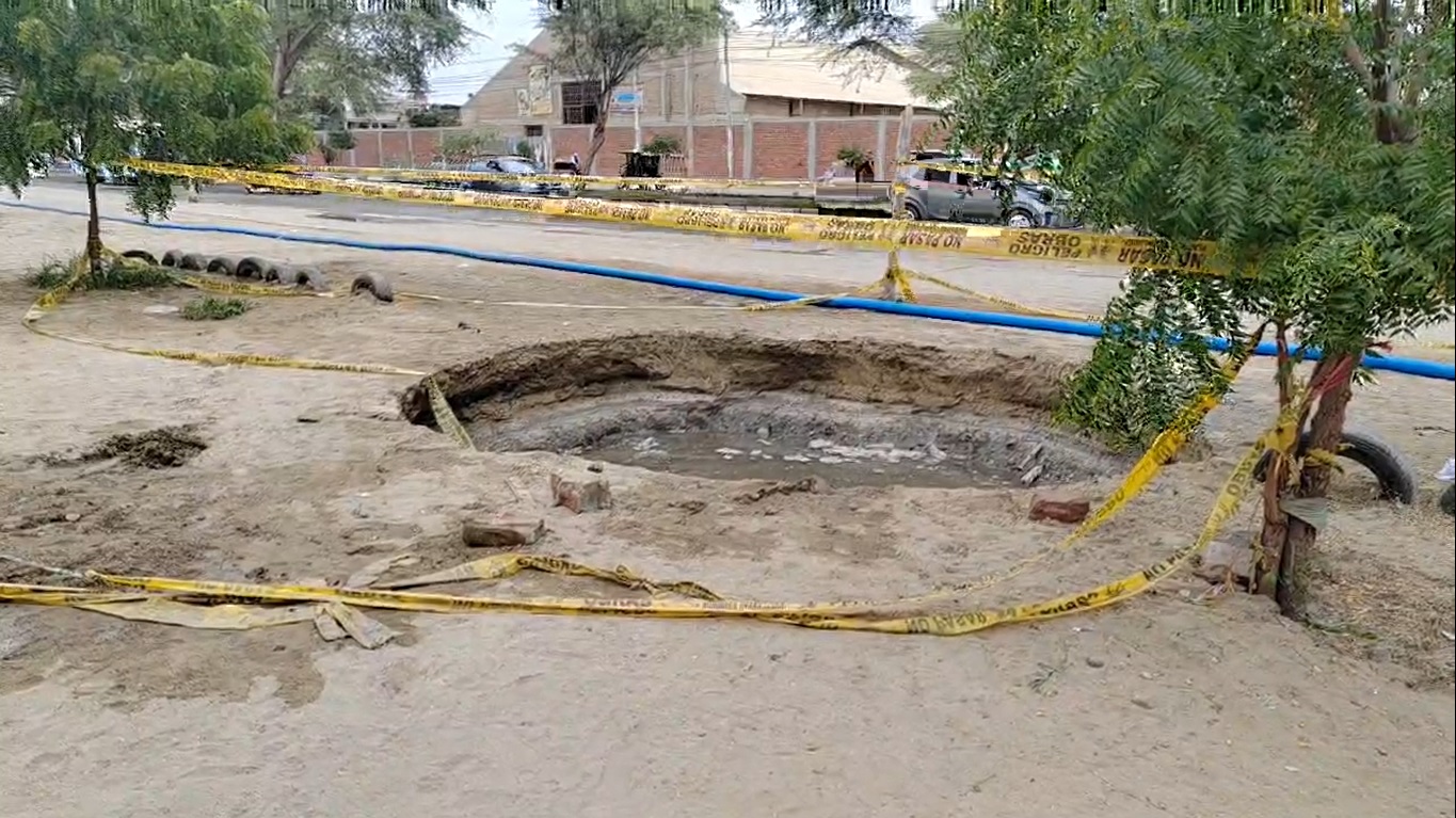 En dos semanas culminan los trabajos de reparación del colector de la avenida Grau