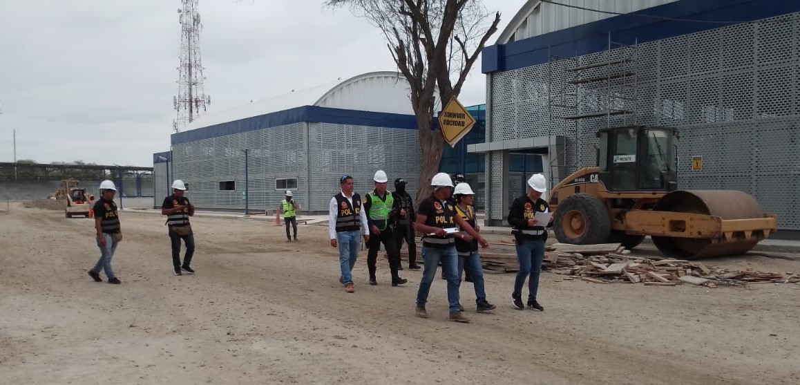 La Fiscalía, Policía y Sunafil supervisan obras civiles para prevenir delitos