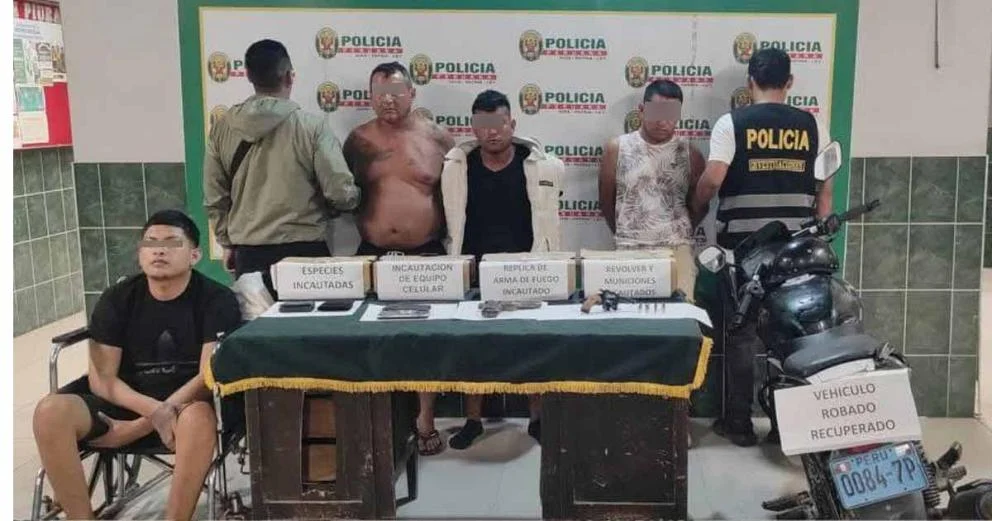 Desarticulan presunta organización criminal “Los Indeseables” en operativo en Castilla