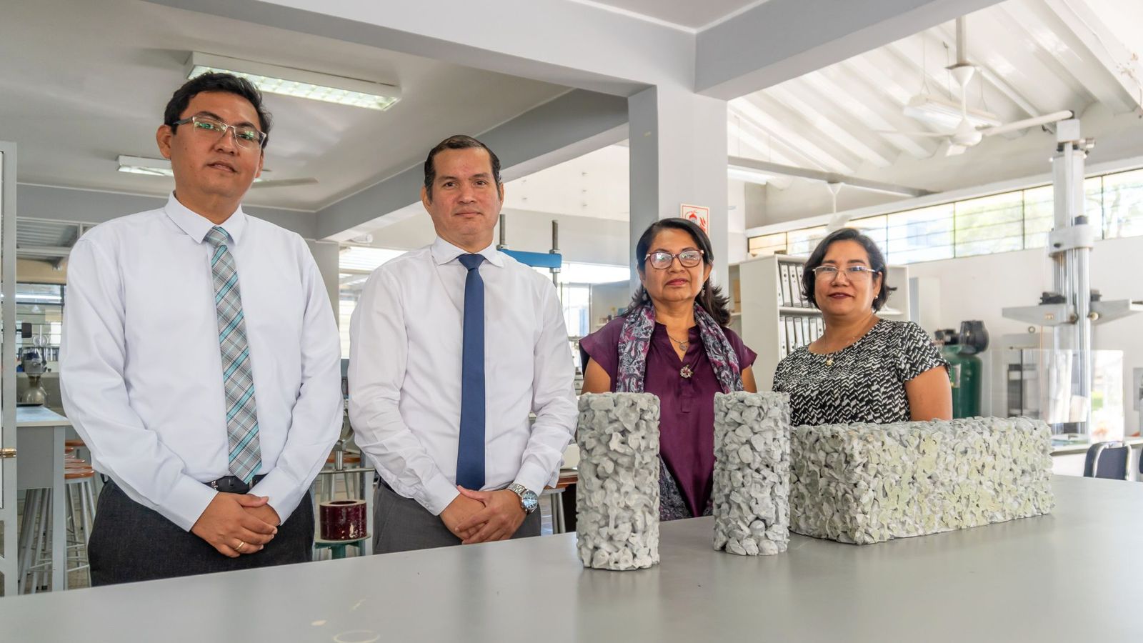 Universidad de Piura desarrolla concreto sostenible con residuos industriales reciclados
