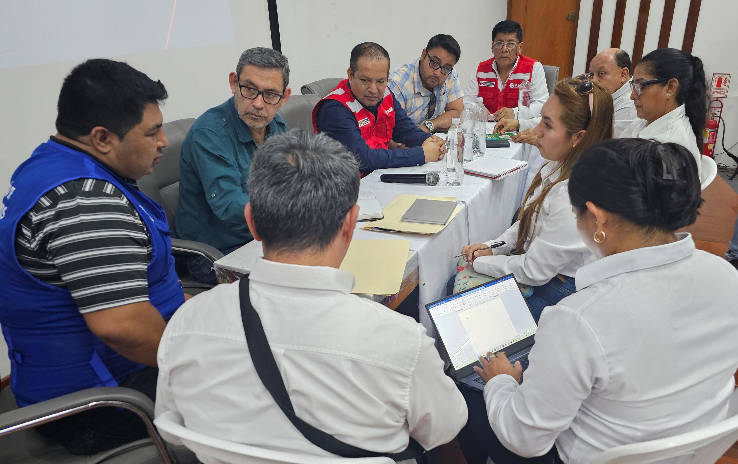 ANIN coordina acciones para evitar duplicidad en proyectos de drenaje