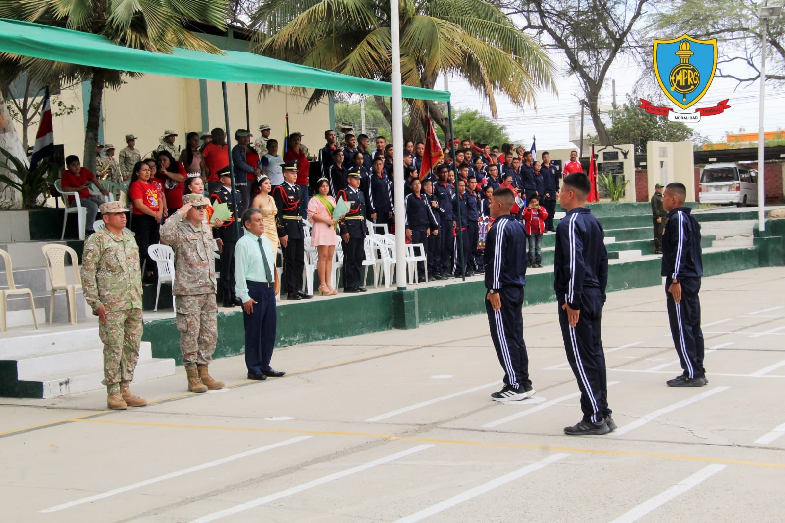 Colegio Militar Pedro Ruiz Gallo celebra 47 años con olimpiadas ruicinas