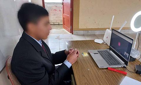 Tres jóvenes de Huarmaca ganan Beca 18 para estudiar en universidades