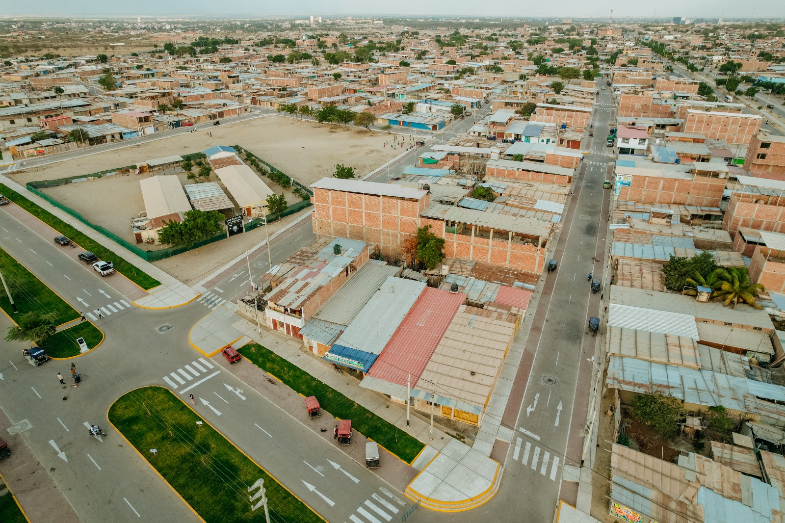 Obra en UPIS Los Ángeles cambia rostro del noroeste de Piura