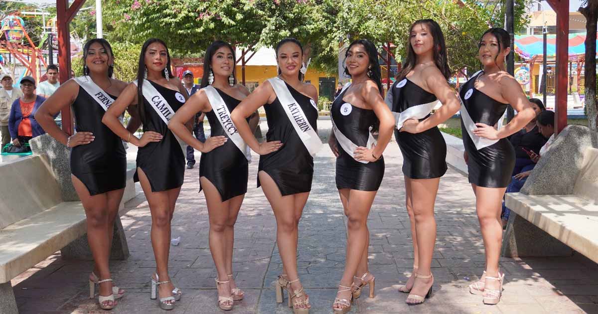 Bicentenario de Querecotillo: siete candidatas competirán por la corona distrital