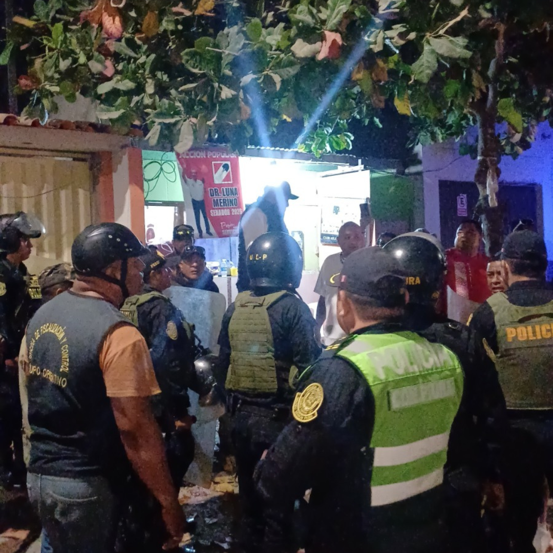 Municipalidad de Piura recupera vías públicas en Jr. Tumbes