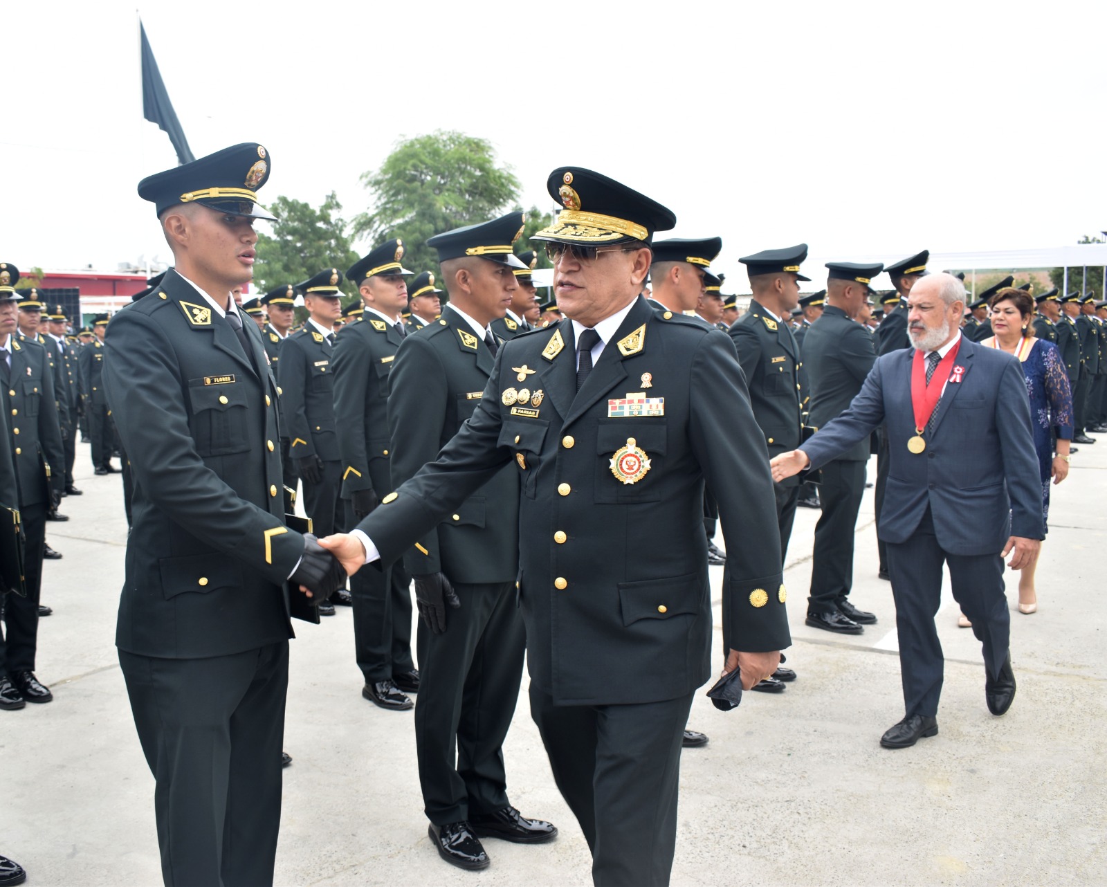 General Farías: “Lo ideal es que tengamos ocho mil policías”
