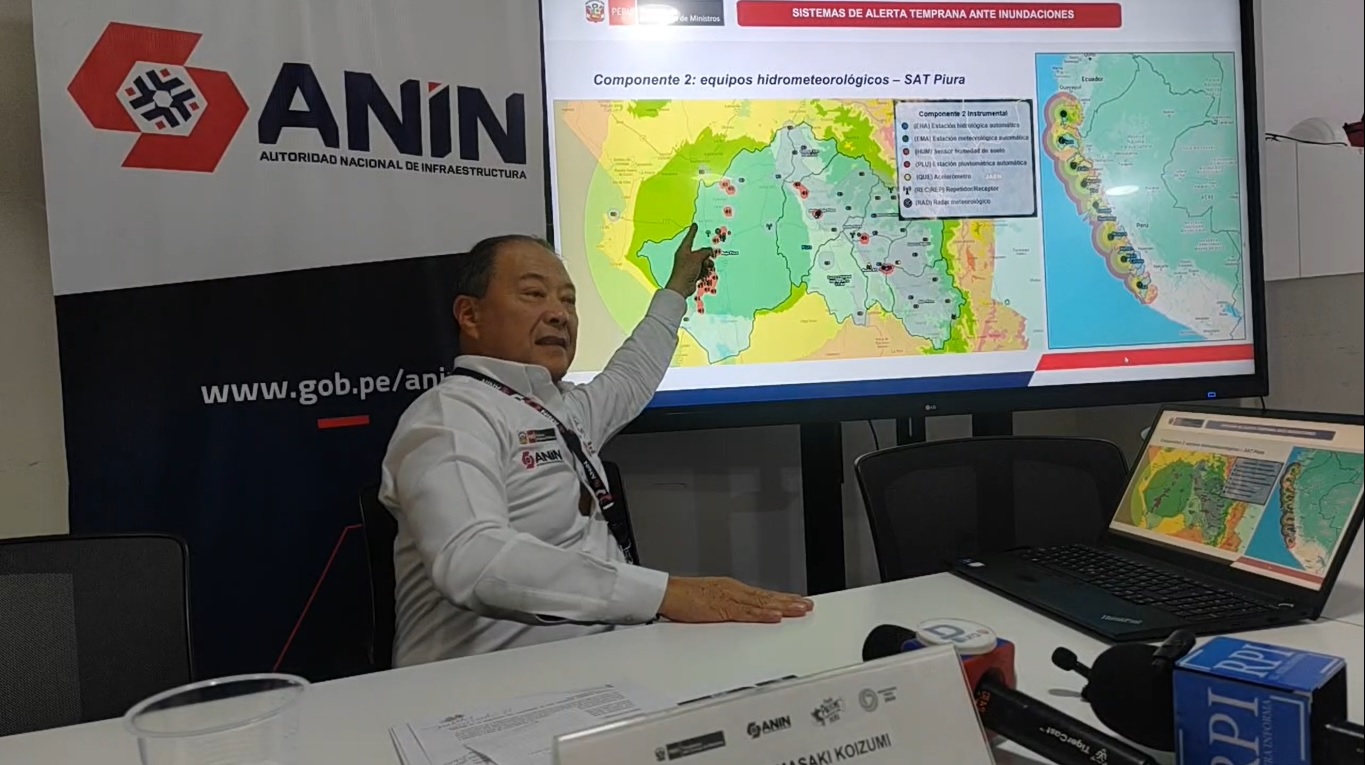 El próximo año entra en funcionamiento el Sistema de Alerta Temprana de Piura