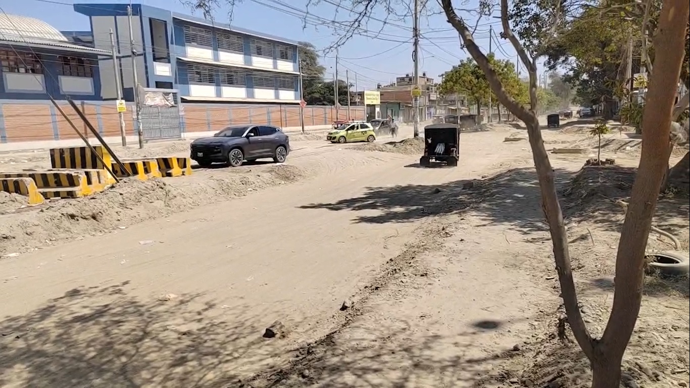 La próxima semana inicia el cambio de redes de agua en la av. Sullana
