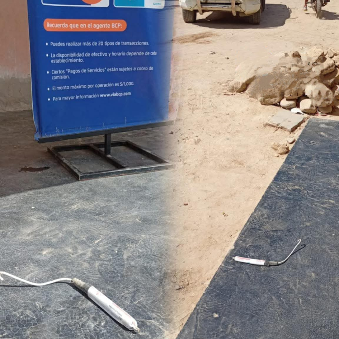 Piura: Extorsionadores dejan cartucho de dinamita en local de Tambogrande