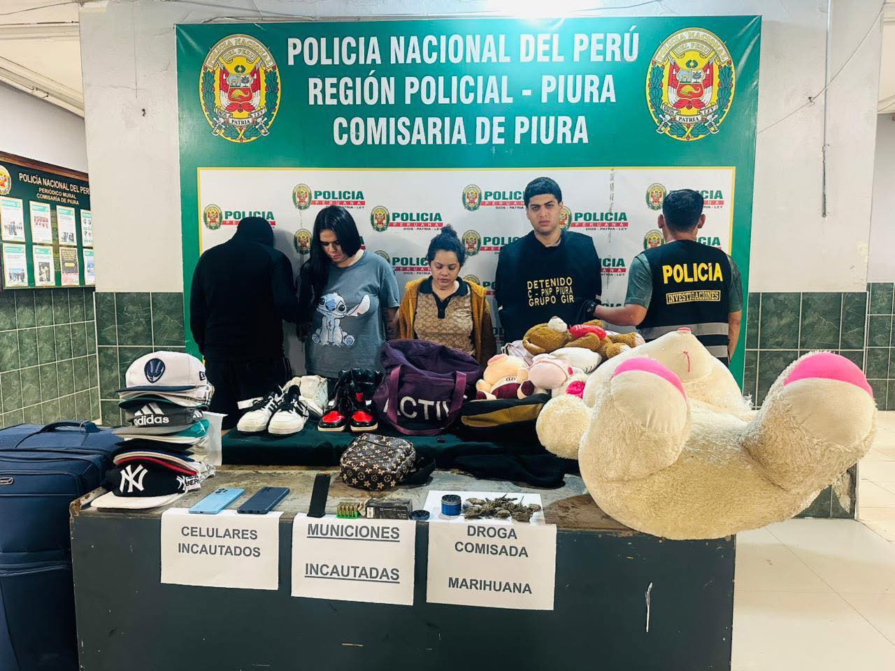 Caen tres presuntos miembros del Tren de Piura