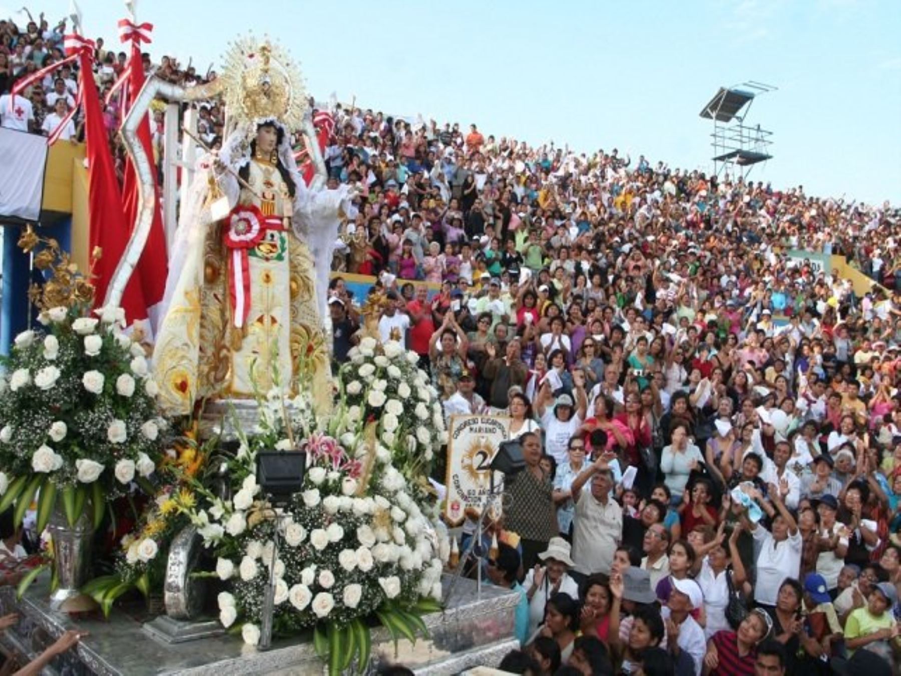 Piura: Virgen de las Mercedes vuelve a su santuario en Paita tras 10 años