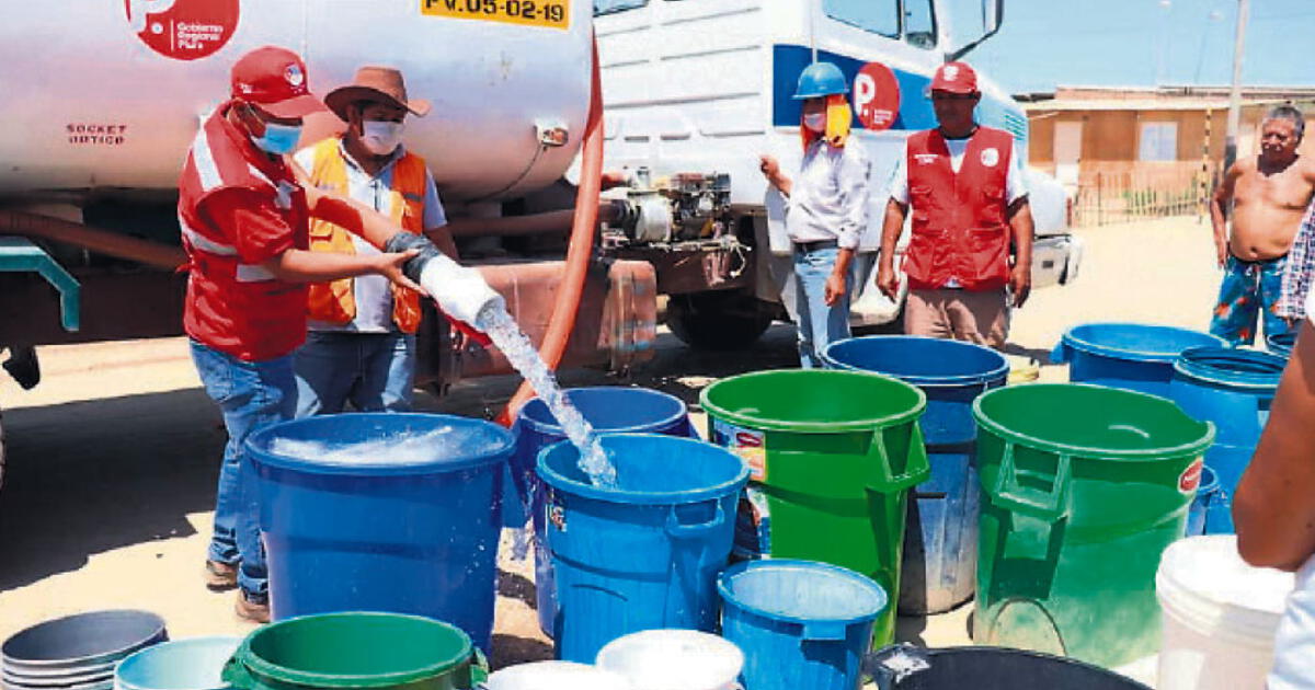 Corte de agua en Piura afecta a más de 13 sectores por trabajos en Don Bosco