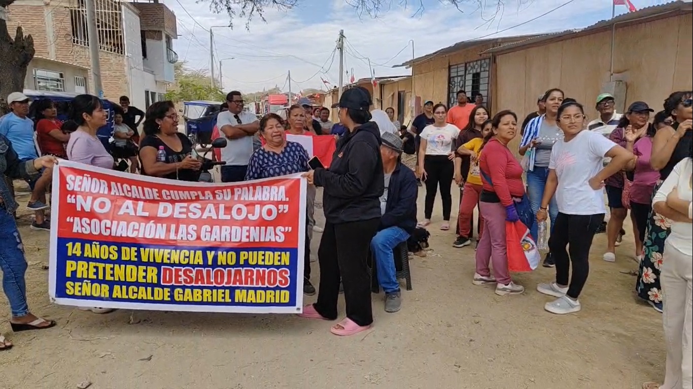 Piura: Cientos de familias en suspenso por posible desalojo