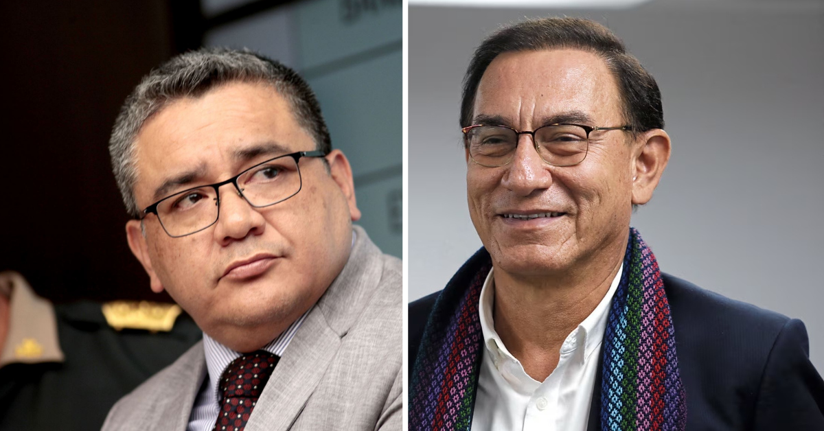 Martin Vizcarra: “Santiváñez es el presidente del Perú”