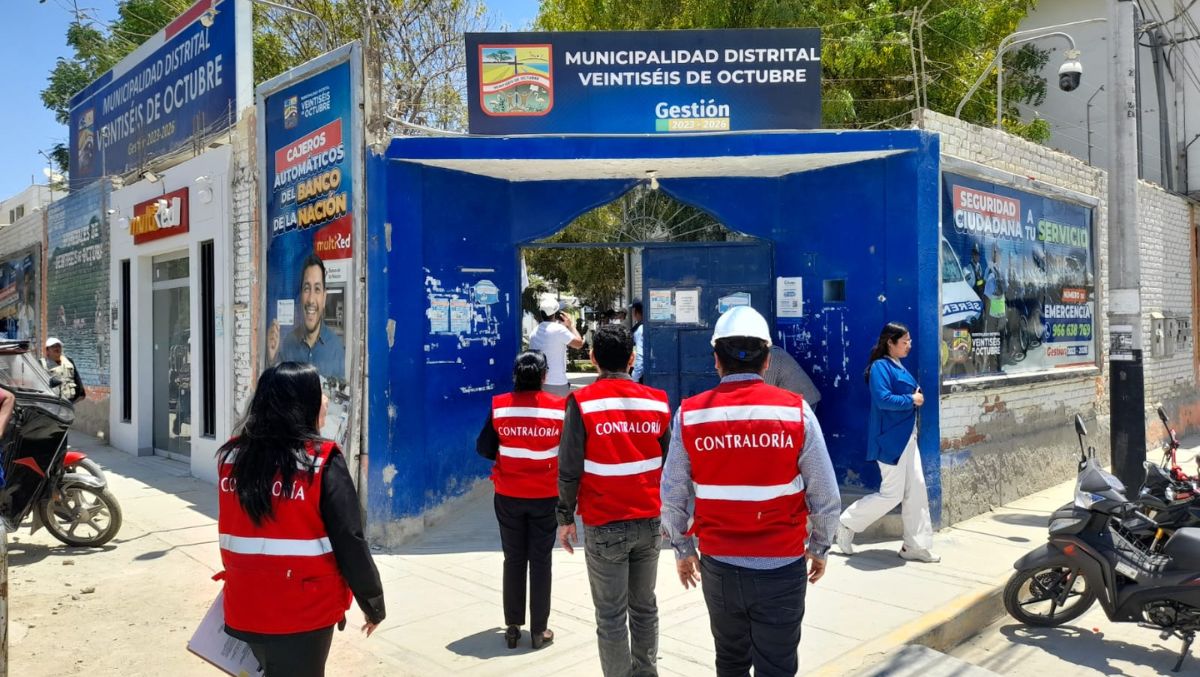 Contraloría detecta deficiencias en obra municipal de Veintiséis de Octubre