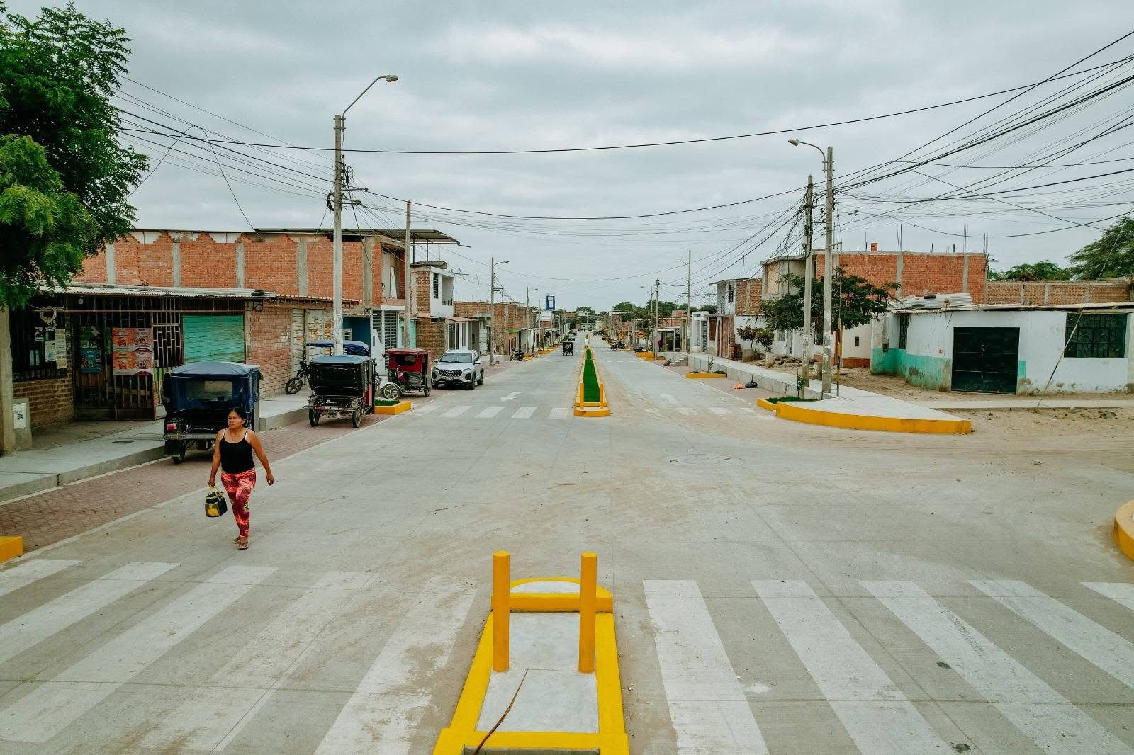 Piura: Los Algarrobos IV etapa inaugura pistas y veredas