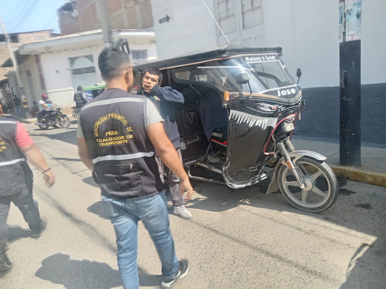 Piura: 35 mototaxis informales enviados al depósito municipal