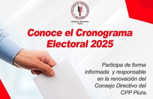 Piura: “Unidad y Dignidad” pide inscripción en elecciones del CPP