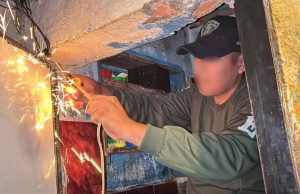 Incautan televisores y equipos electrónicos en penal de Lurigancho