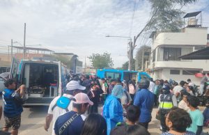 Piura: Camioneta arrolla a madre e hija en la avenida Progreso