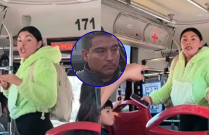Chofer afirma que policía lo amenazó tras cobrarle pasaje