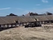Piura: Obra del estadio Miguel Grau está paralizada y con retraso