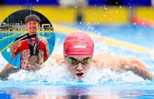 Carlos Díaz Lecca gana cuatro medallas de oro en los Juegos Escolares