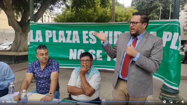 Denuncia Plaza Tres Culturas
