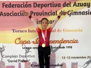 Piurana obtiene cuatro medallas de oro en torneo internacional de gimnasia artística