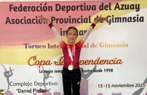 Piurana obtiene cuatro medallas de oro en torneo internacional de gimnasia artística