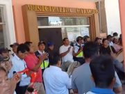 Sindicatos protestan por incumplimiento de pagos en Catacaos