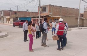 Contraloría inspecciona obra de pistas y veredas de Túpac Amaru II