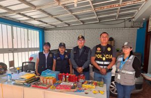 Piura: Incautan pirotécnicos en el mercado Las Capullanas