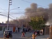Piura: Voraz incendio deja sin enseres a siete familias