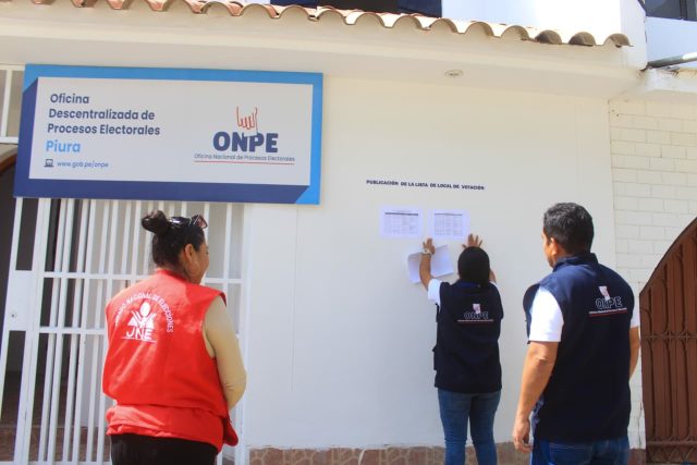 ODPE publica locales de votacón