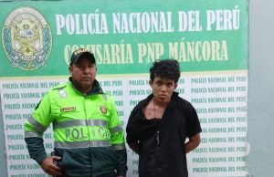 Joven es intervenido con arma de fuego tras herir a hombre en Máncora