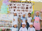 “Niños del San Gabriel brillan en feria infantil Vida, Colores y Sabores”