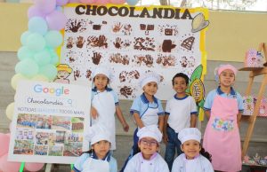 “Niños del San Gabriel brillan en feria infantil Vida, Colores y Sabores”