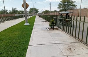 Piura: Obra en avenida Sullana Norte alcanza 83% de avance
