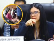 Congresista Ariana Orué usó a su coordinador para ir al gimnasio