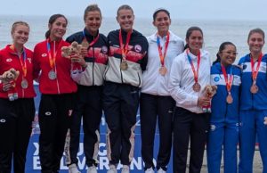 Delegación peruana brilla con cuatro medallas de oro en remo coastal