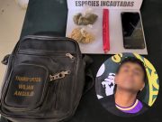 Piura: La Policía lo interviene en una mototaxi con droga y un cartucho de dinamita