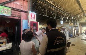 Piura: Verifican condiciones de seguridad en mercados de Veintiséis de Octubre