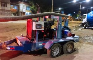 Rotura de línea paraliza pozos y afecta distribución de agua en Piura