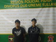 Piura: Detienen a dos adolescentes con un arma de fuego en Sullana