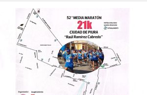 Establecen el recorrido de la 52.° Media Maratón “Ciudad de Piura”