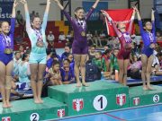 Piura: Luciana Carlos se consagra campeona en gimnasia artística femenina